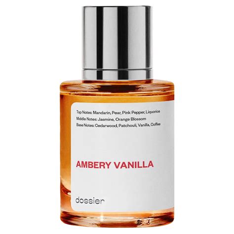 ambery vanilla by dossier|dossier ysl black opium.